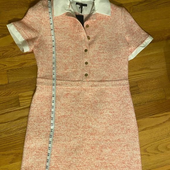 Maje Pink and women Casual Dress - Picture 5 of 7